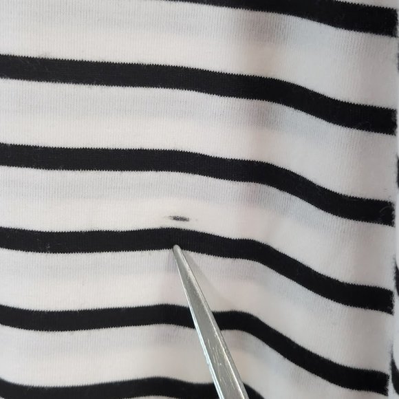 ANTHROPOLOGIE LILIS CLOSET striped sleeveless shift dress Sz M NEW - Picture 9 of 9